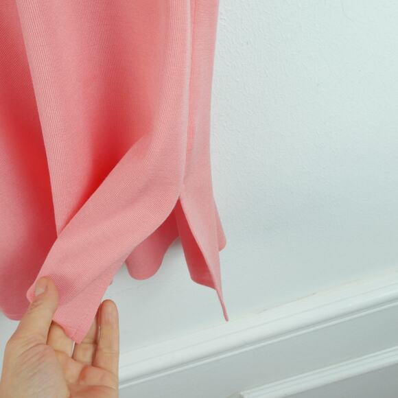 Ming Wang 2X Shell Top Sleeveless Knit Pink Spring Career Classic Staple Blouse - Picture 4 of 6